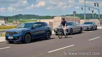 BMW’s iX3 Locks Doors Briefly To Stop Cyclist Collisions