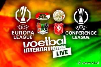 VI Live: volg om 13.00 uur hier de loting voor Europa League en Conference League