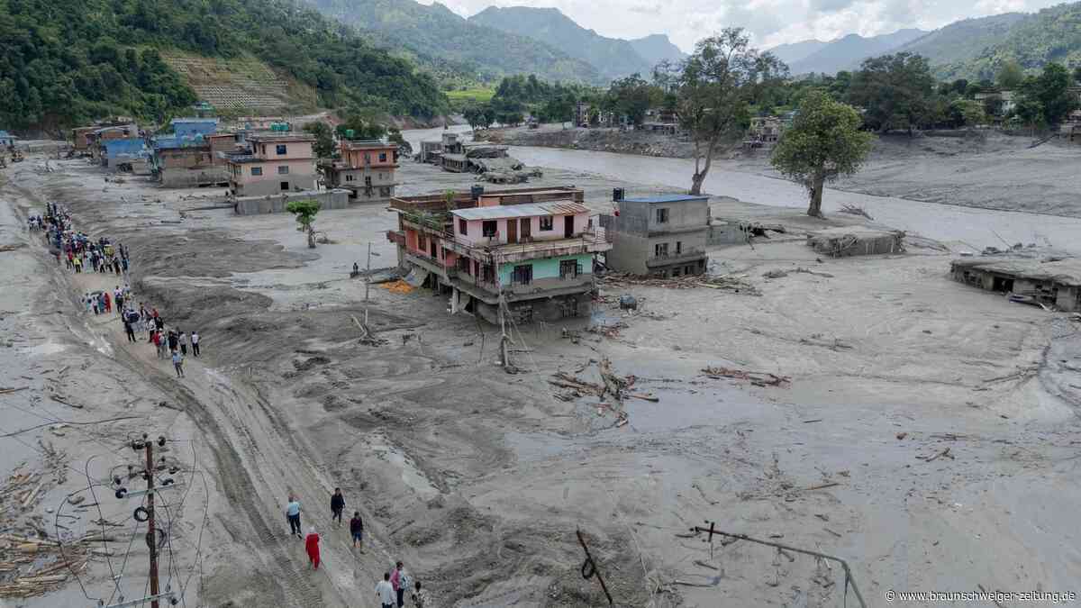 Warnung vor neuer Überschwemmung in Nepal – Suche nach Überlebenden unterbrochen