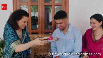 Kangana Ranaut wishes brother Aksht Ranaut on Raksha Bandhan