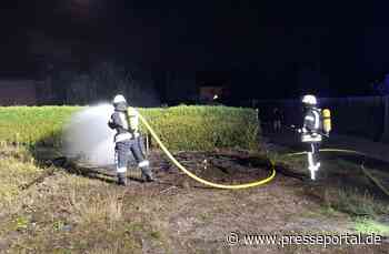 FW Sonsbeck: Drei Einsätze der Feuerwehr Sonsbeck