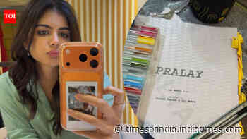 Kalyani Priyadarshan gives 'Pralay' update - PICS