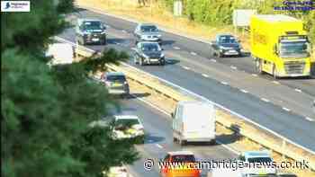 ‘Severe delays’ on A14 near Newmarket as emergency services called to crash