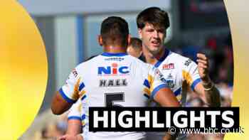 Leeds thump York to return to top of table