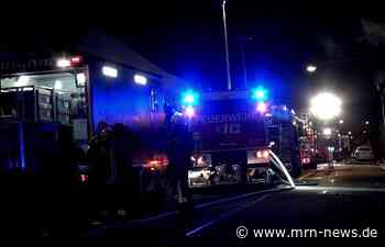 Ludwigshafen – Brand in der Innenstadt: Feuerwehr verhindert Ausbreitung auf Gebäudekomplex