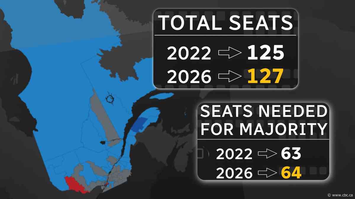 How Quebec’s electoral map has changed since the last election