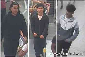 Police hunt thugs after man's nose broken in brutal rush hour assault at major London station