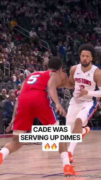 Some Great Cade Cunningham Assists from the 2025-26 NBA Season