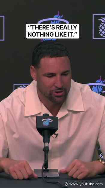 Klay Thompson on joining the Miami Heat
