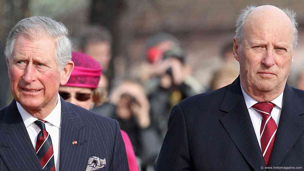 King Charles expresses his 'profound sadness' in moving tribute to 'dear cousin' King Harald V as he dies aged 89