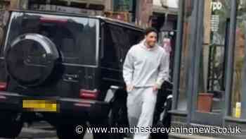 Man City star's £200k Mercedes 'clamped on Manchester back street as he got haircut'