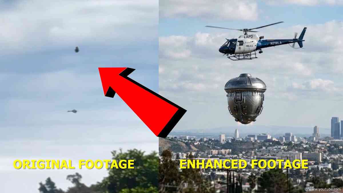NEW UFO VIDEOS!!! Incredible LAPD Helicopter UFO Encounter! 2026