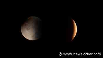 Prachtig natuurfenomeen vastgelegd: gedeeltelijke maansverduistering boven Europa