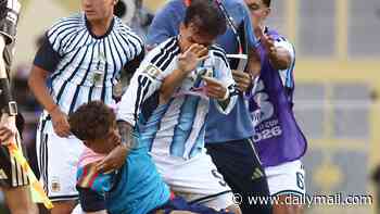 Argentina exploit FIFA loophole after star banned for 10 MATCHES for role in brawl after World Cup final defeat by Spain