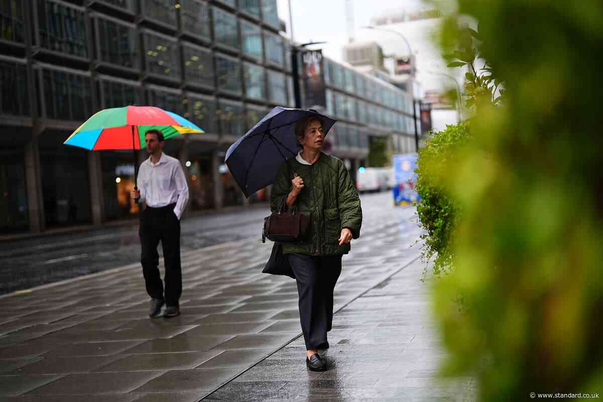 London weather: Washout forecast for most of bank holiday weekend  - but one day brings hope