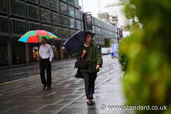 London weather: Washout forecast for most of bank holiday weekend  - but one day brings hope
