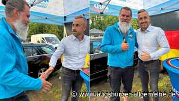 „Die sind weiter als wir“: Augsburger AfD-Stadtrat besucht Wahlkampfevent in Sachsen-Anhalt