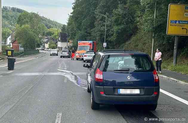 POL-GM: Auffahrunfall auf der Seßmarstraße