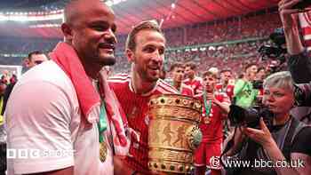 What is the aim for Kompany, Kane and Bayern?