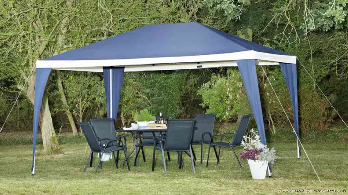 Argos shoppers snap huge £170 garden gazebo for £50 ahead of bank holiday rain