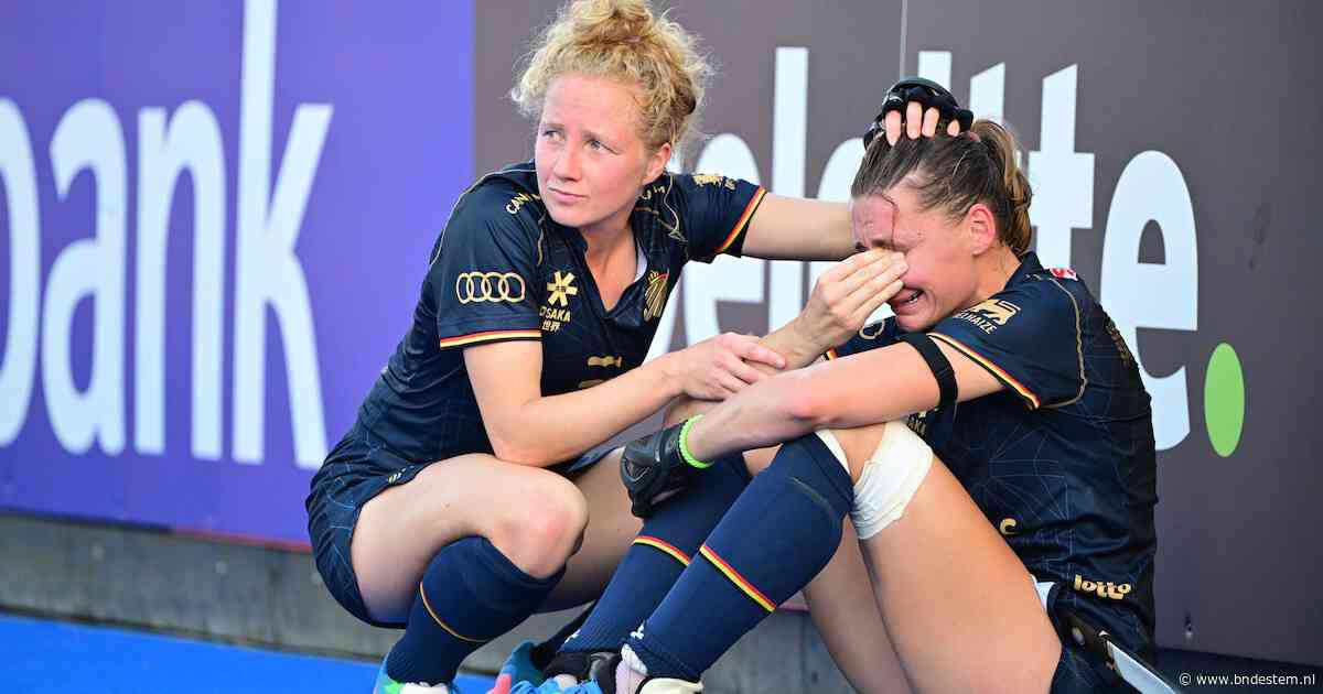 ‘Ben niet snel kwaad, maar nu wel’: Belgische hockeysters voelen zich bestolen na VAR-moment tegen Oranje