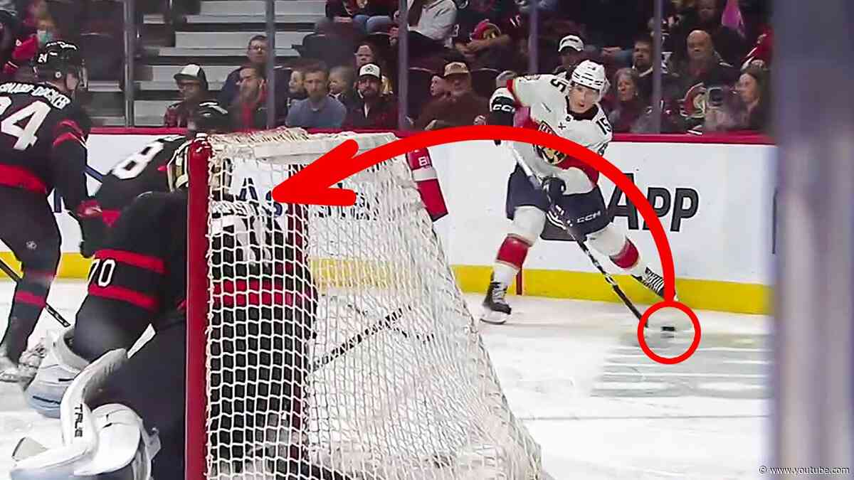 HOW?! | Florida Panthers IMPOSSIBLE ANGLE GOALS Compilation