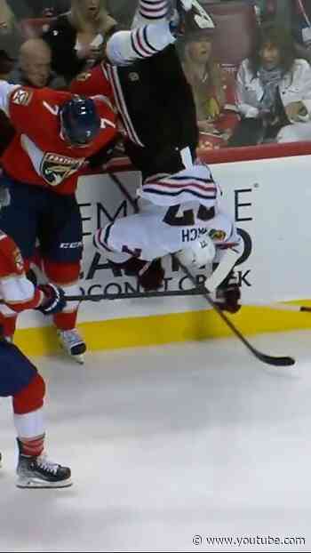 this hip check is pure art 🎨