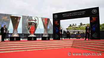 UEFA flexes its muscles at Champions League draw in battle with FIFA, Infantino