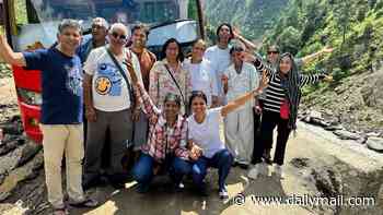 The millionaire family from Surrey including a former Mrs India UK who are missing in Nepal following flash flood... as hunt for 33 British tourists continues