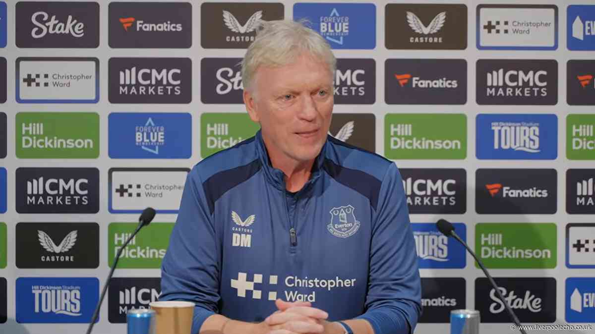 David Moyes press conference LIVE - Iliman Ndiaye, Jack Grealish and Everton transfer latest
