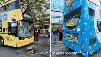 Bee Network statement after two buses crash at Piccadilly Gardens station