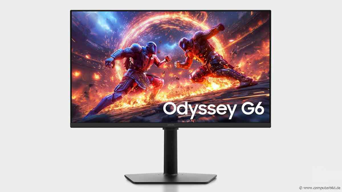 Odyssey G6: Samsung steigert die Hertz-Frequenz auf Rekordniveau