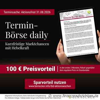 Termin-Börse daily - Preisvorteil sichern bis 31.08.2026
