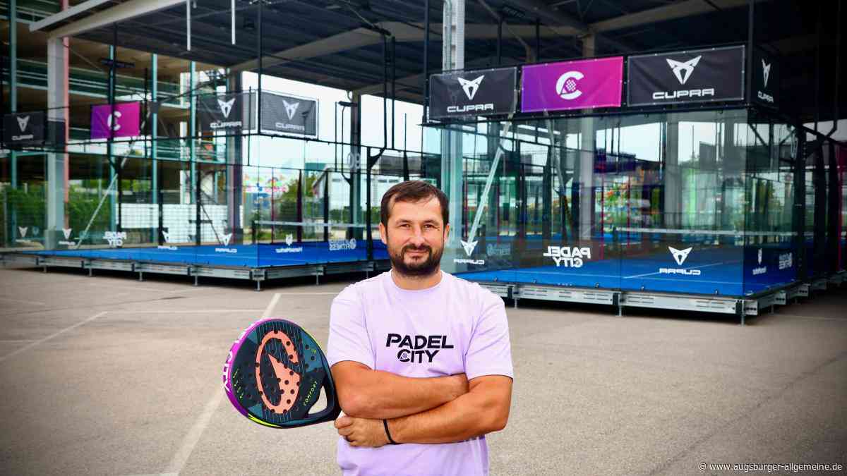 Padel-Anlage in Neu-Ulm eröffnet: Erste Plätze sind bespielbar