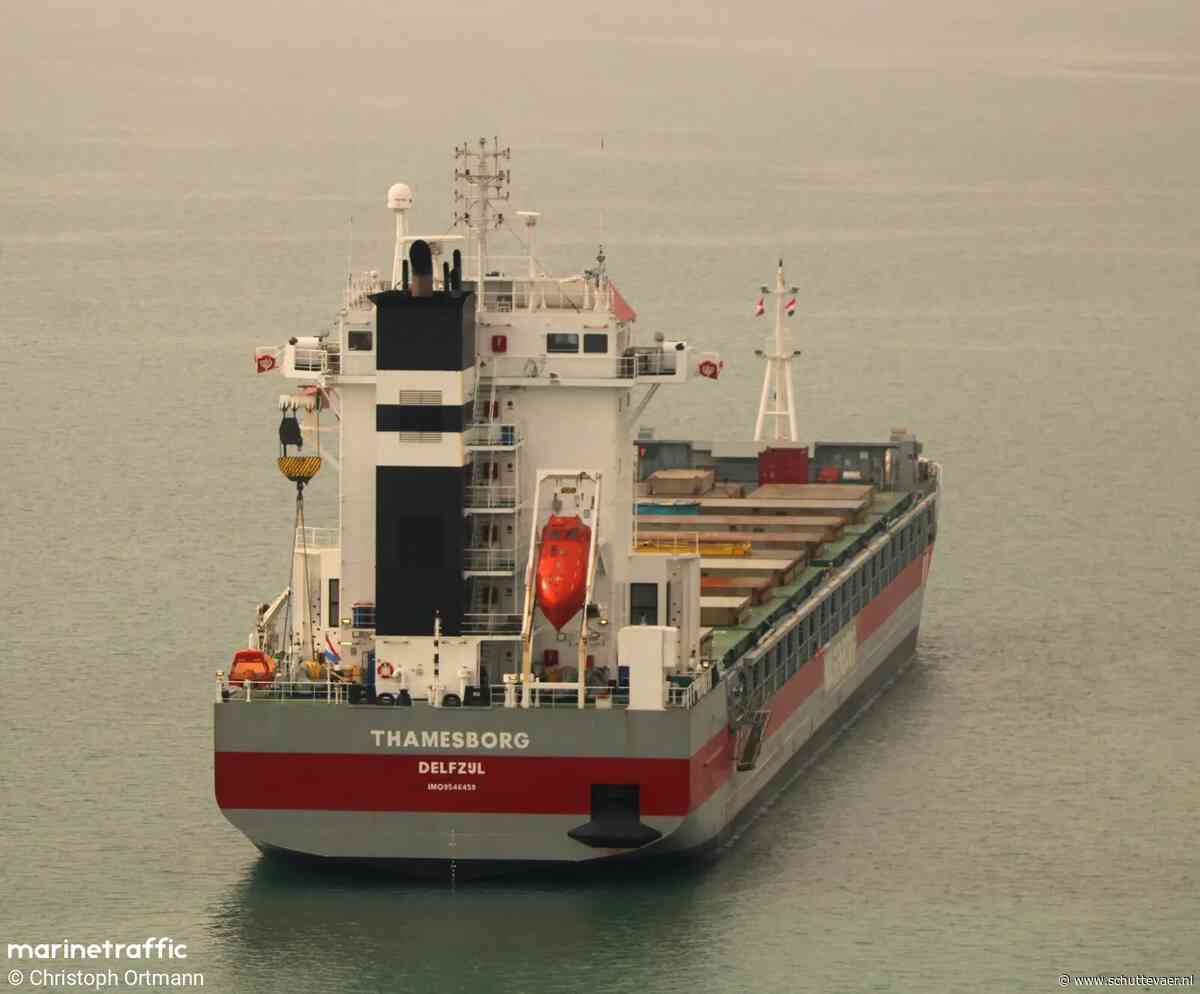 Thamesborg van Koninklijke Wagenborg nu wel probleemloos via Poolroute naar Zuid-Korea