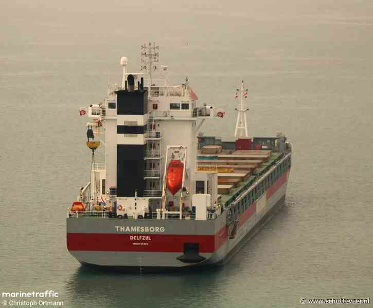 Thamesborg van Koninklijke Wagenborg nu wel probleemloos via Poolroute naar Zuid-Korea