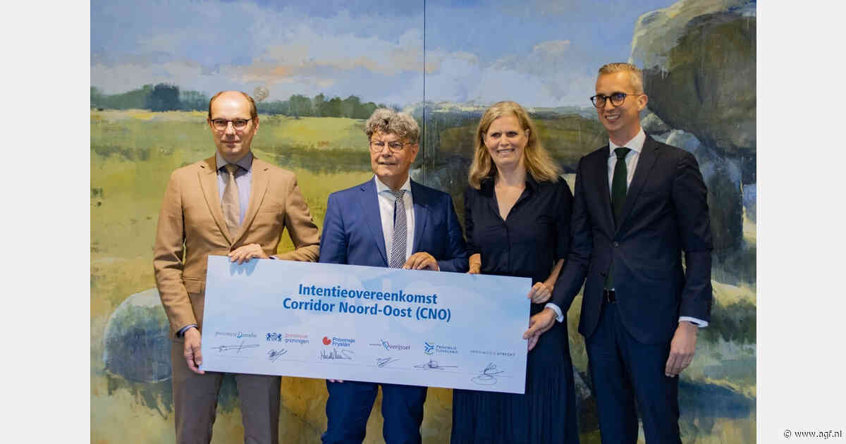 Zes provincies slaan handen ineen voor volwaardige Corridor Noord-Oost