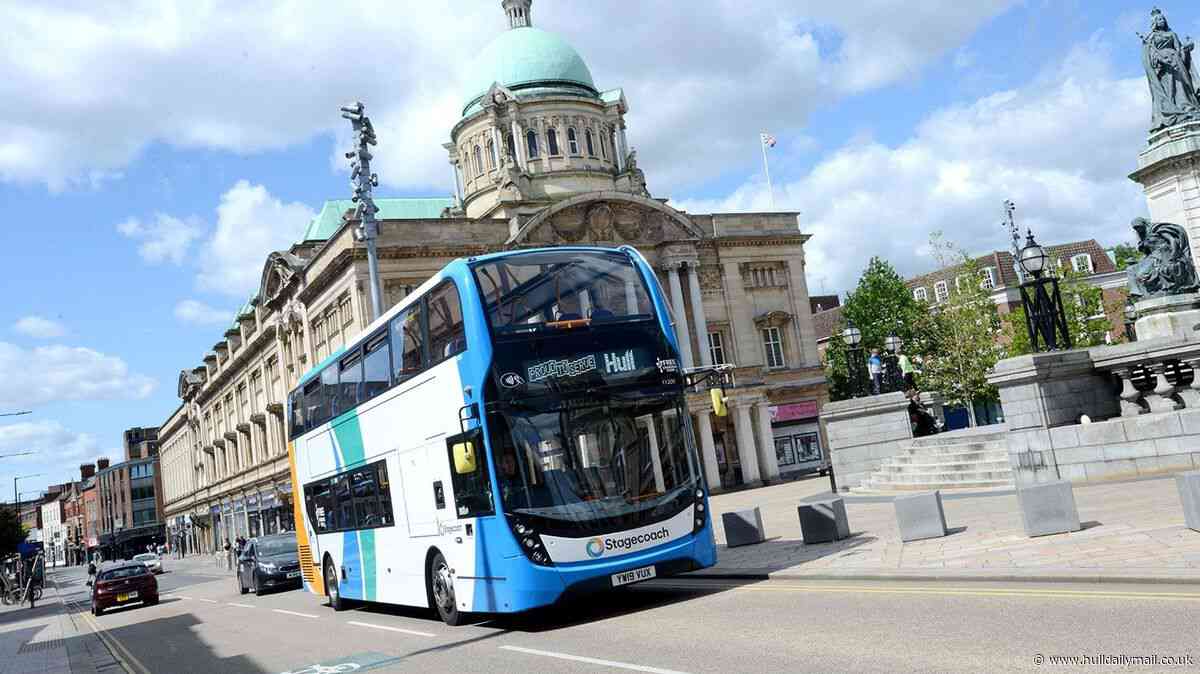 Stagecoach to introduce improvements to Hull bus network