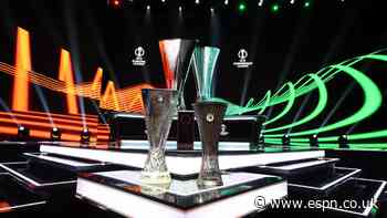UEFA Europa League, Conference League draw LIVE: Bournemouth, Crystal Palace, Sunderland learn opponents