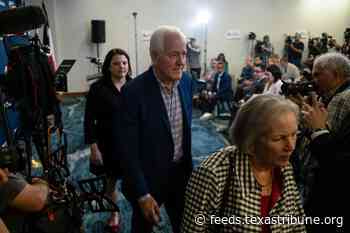 John Cornyn is raising money for competitive Senate races — just not in Texas