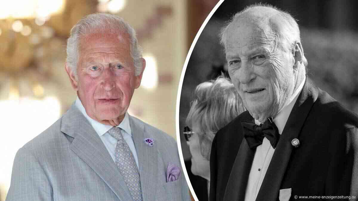 „Mein lieber Cousin“: König Charles teilt bewegende Worte zum Tod von Norwegens König Harald V.