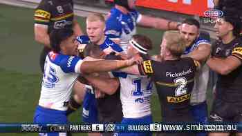 Burton head knock sparks melee