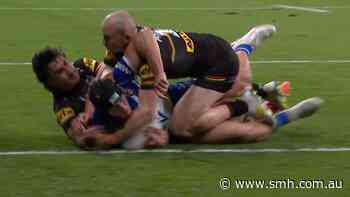 Panthers fume as Burton muscles over