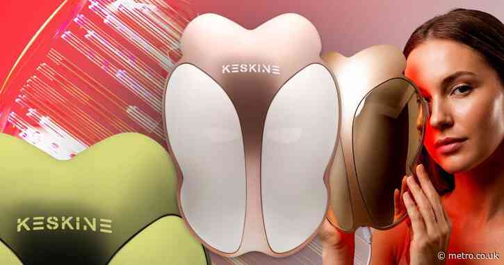 Keskine’s viral LED face mask promises glowing skin without salon appointments