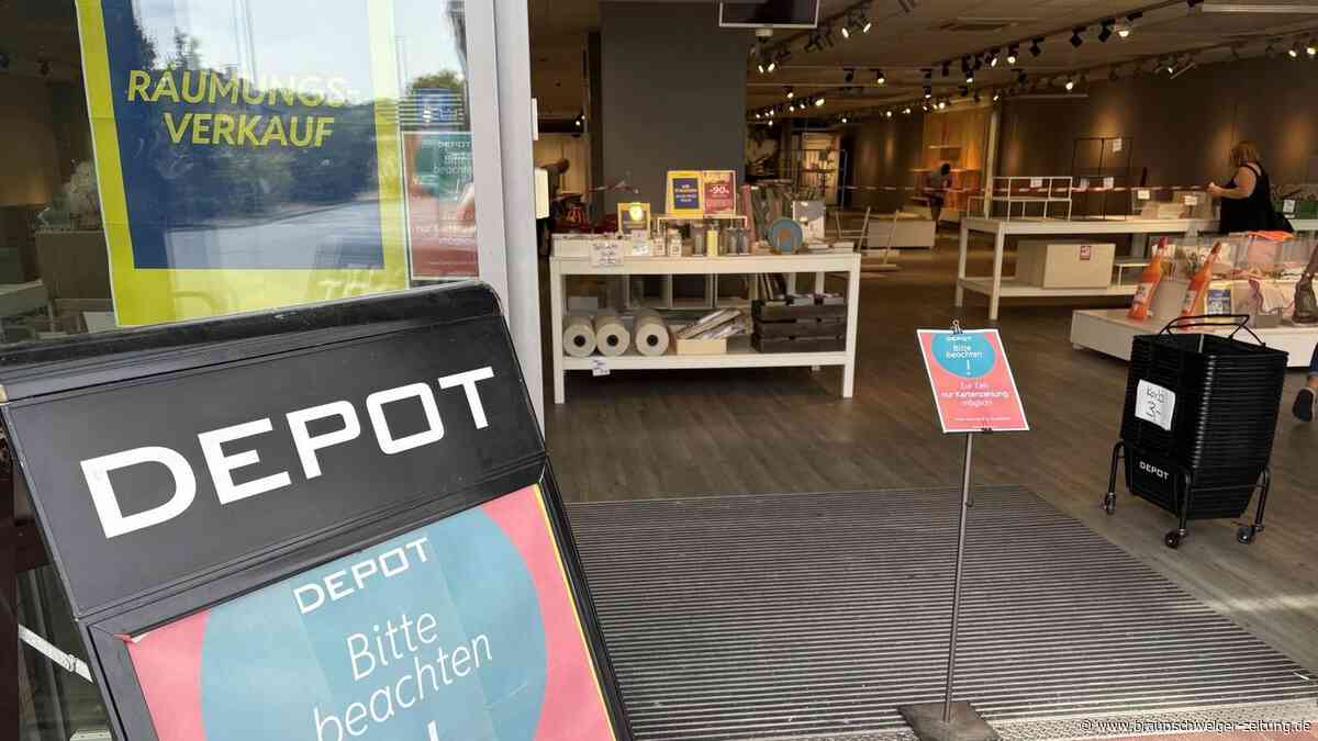 Insolvente Deko-Kette Depot: So schmucklos wird die Gifhorner Filiale abgewickelt