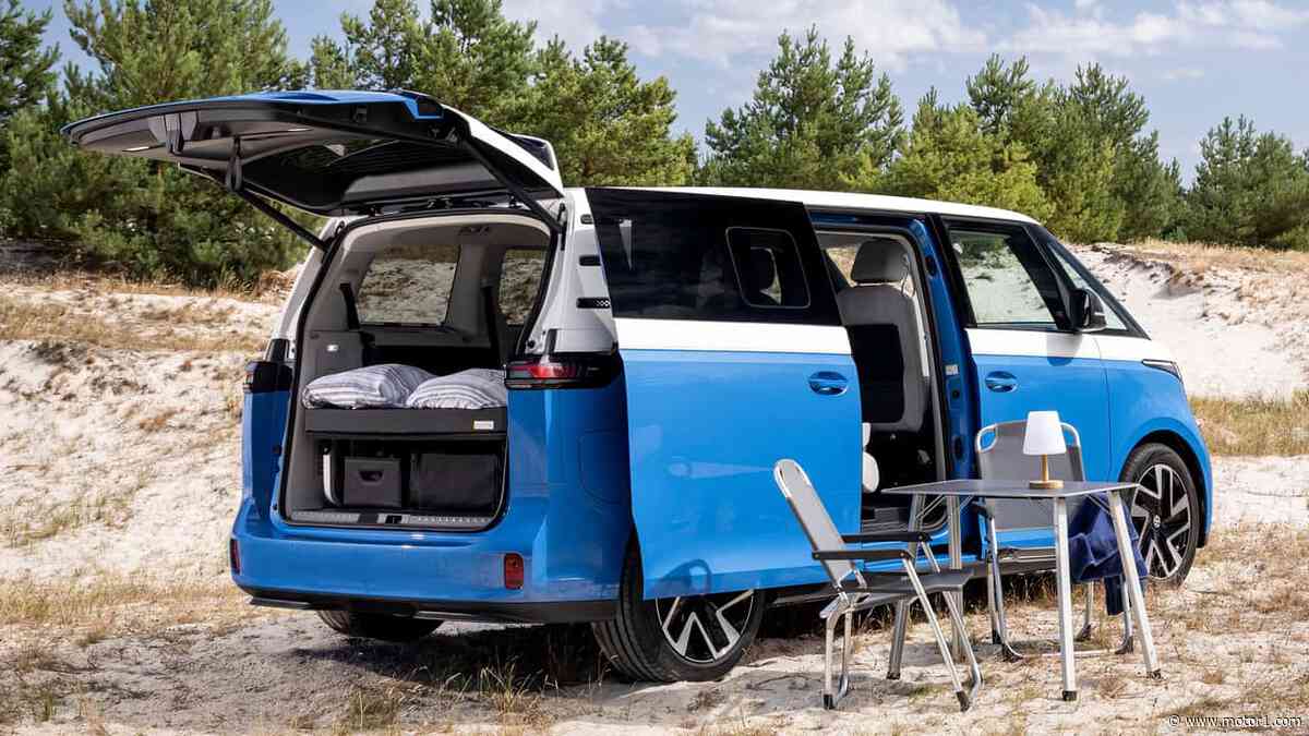 Meet Volkswagen's First-Ever Electric California Camper