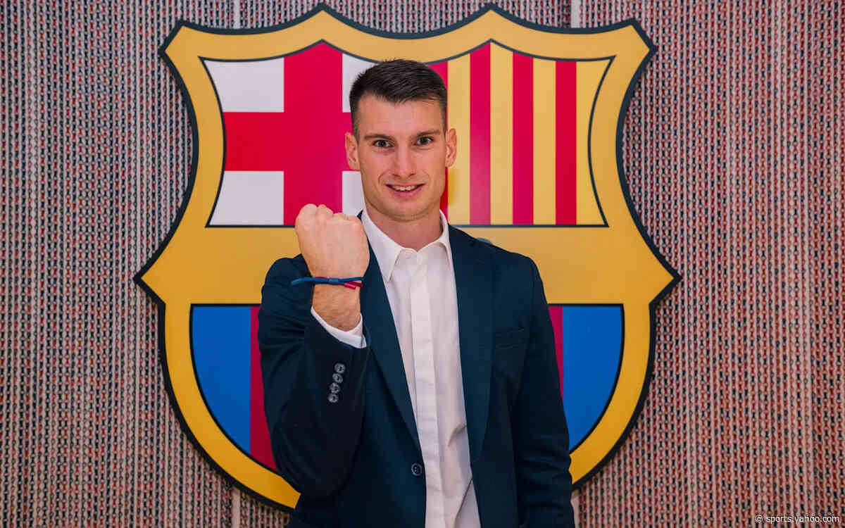 Barcelona latest summer signing makes his training debut with team, midfielder absent