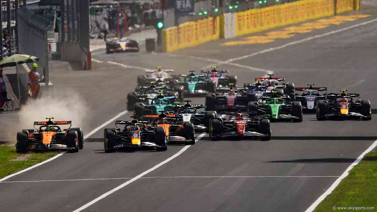 Italian GP: Schedule and how to watch on Sky Sports