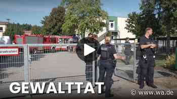 Nach tödlicher Gewalttat an Schule nahe Berlin kommt nun ein Notfall-Team zum Einsatz