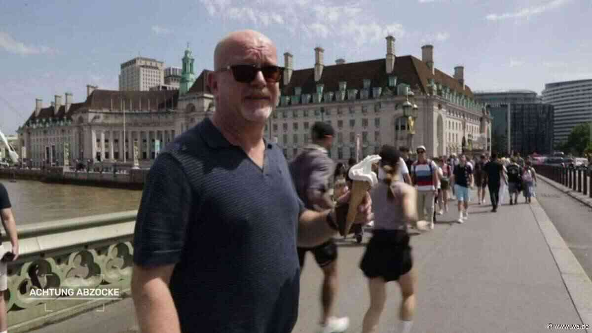 „Mach mal, dass du wegkommst“: Peter Giesel legt sich mit Londoner Eisverkäuferin an